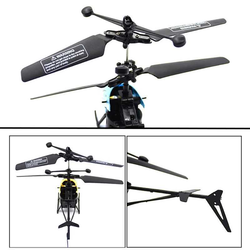 RC helicopter mini drone with gyroscope anti-collision Rc airplane toy suitable for children W240830 Free shipping