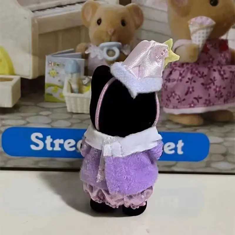 Sylvanian Families Blind Box Baby Mini Body Dress up Forest Family Fruit Mystery Box Lucky Bag Cute Childrens Toys Birthday Gift W240830