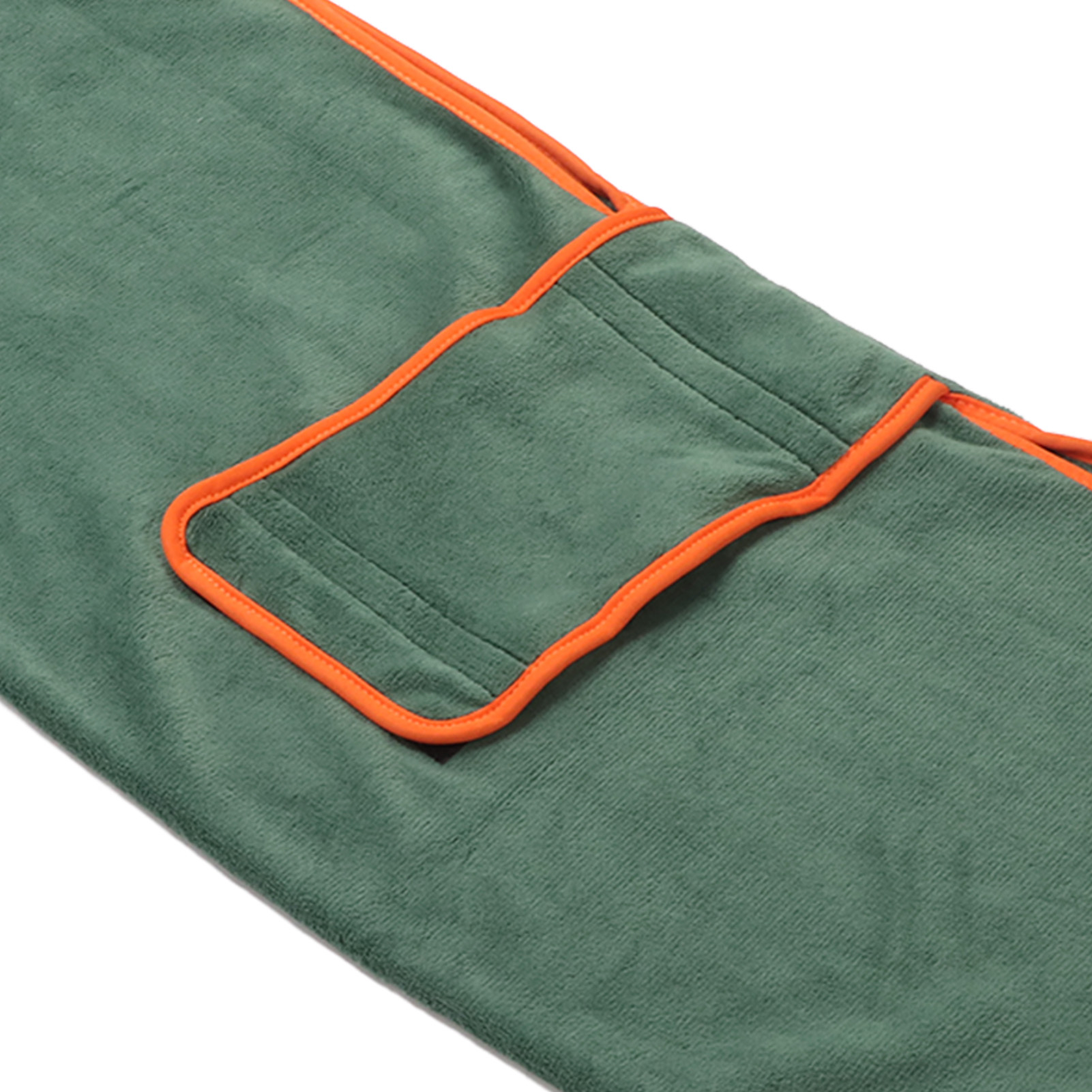 Pet Bathrobe Water Absorption Adjustable Hook And Loop Design Dog Towels For Drying XL