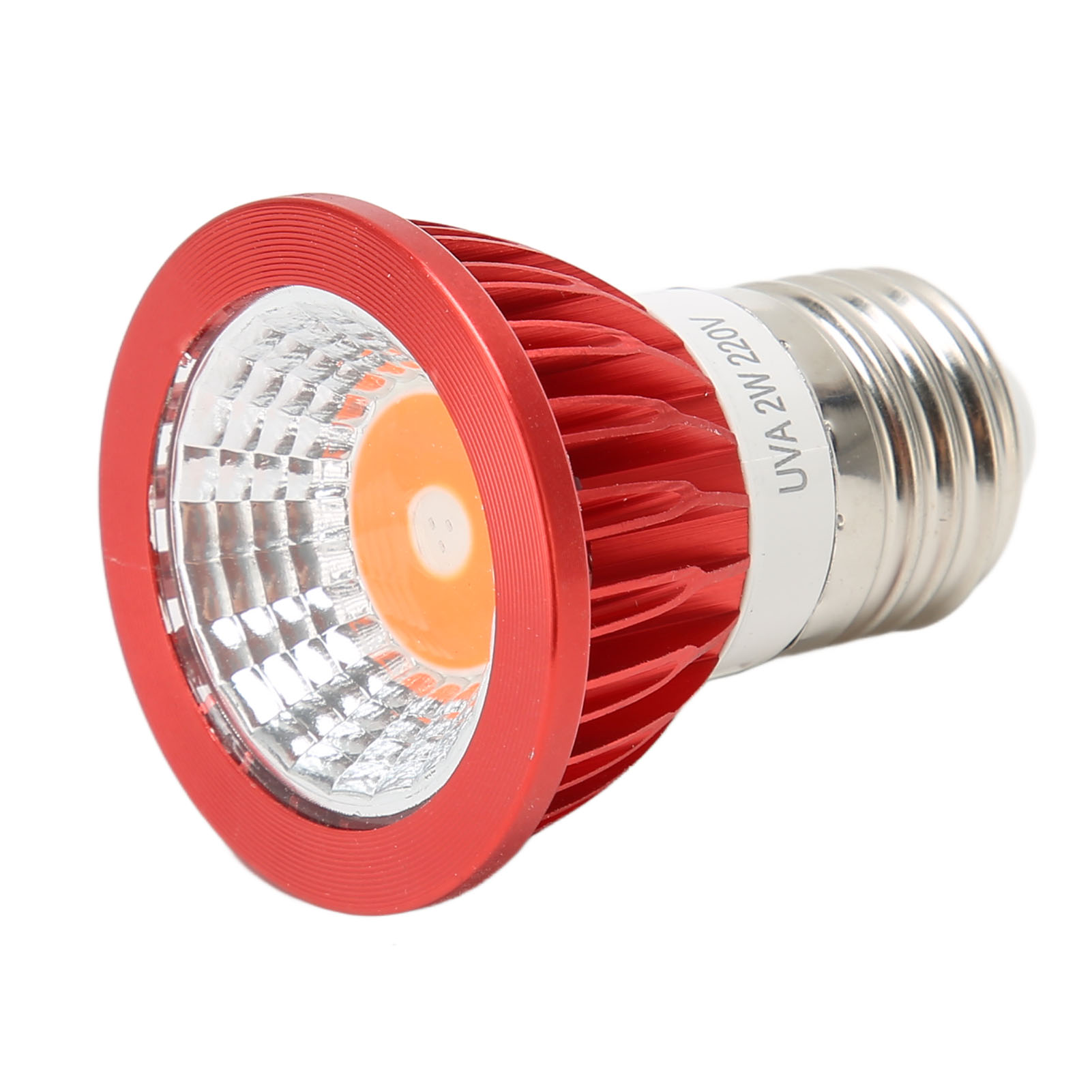 Reptile Heat Lamp Bulb E27 Standard Thread Infrared Basking Light Bulb 2W Energy Saving for for for Lizards