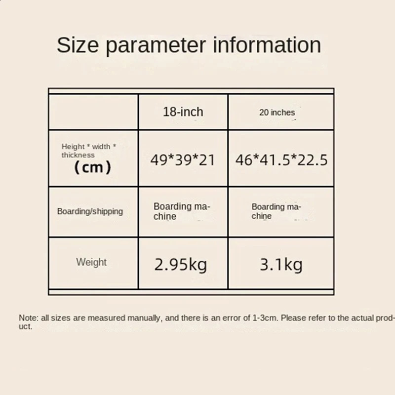 Luggage Zipper Model 18inch Cabin Maleta Small 20inch Trolley Suitcase Silent Spinner Wheel Ultralight and Portable 240830ZY