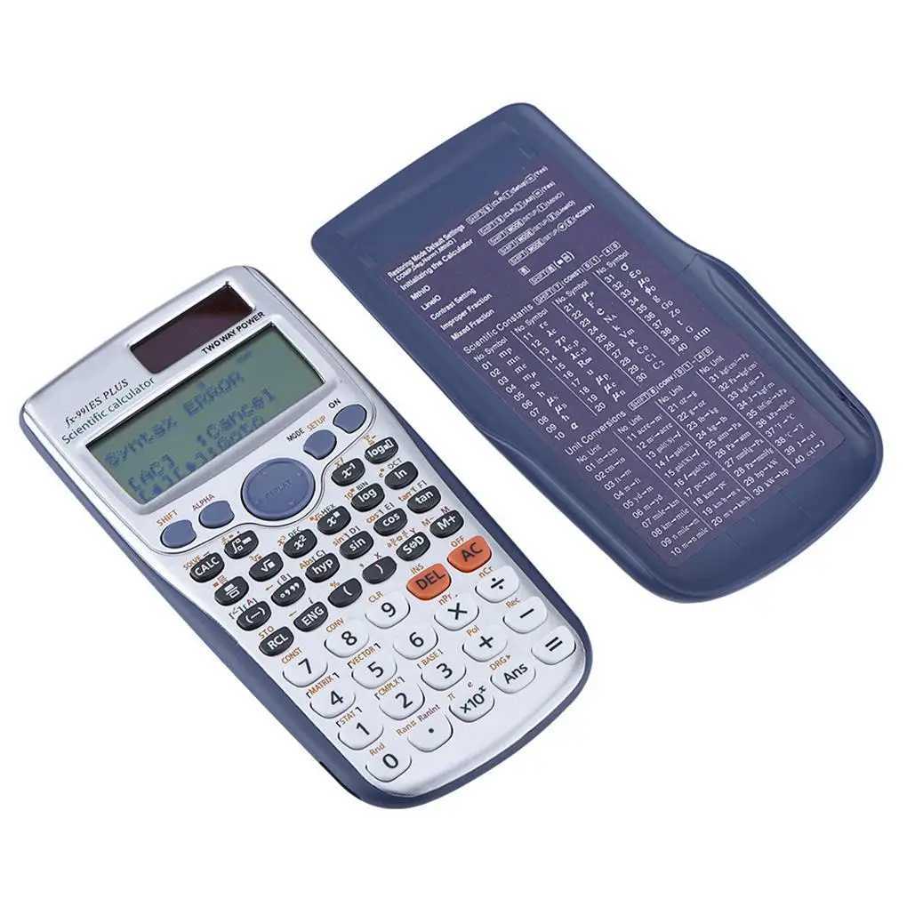 FX-991ES-PLUS Science Calculator 417 Function Student Computer School Office Power Graphics Financial supplies M240831