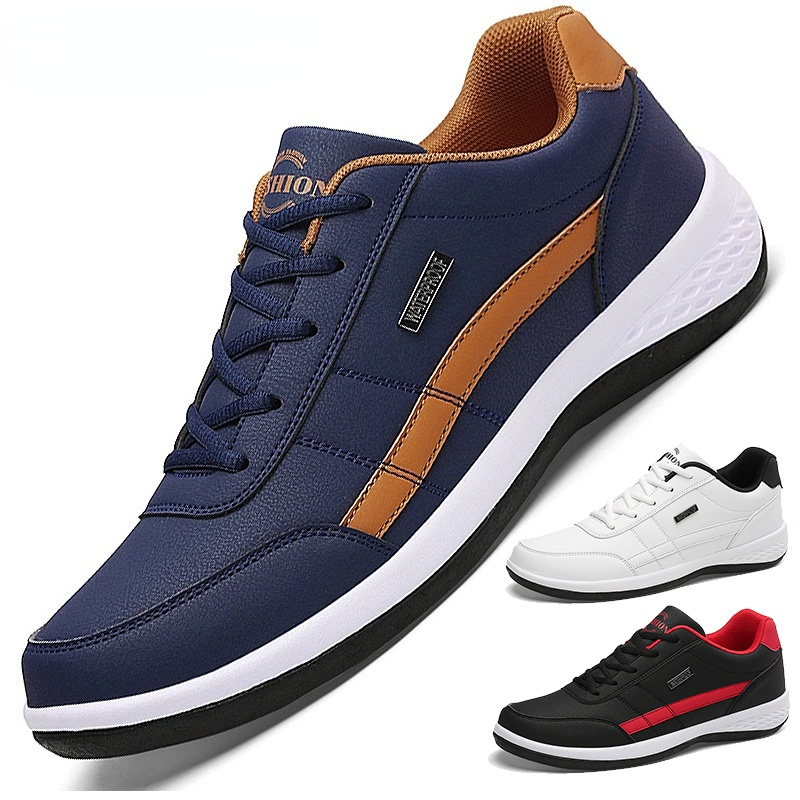 2022 Casual Fashion Sneakers Flat Man Breathable Dress Light Plus Size Sports Shoes for Men Loafers 3f24