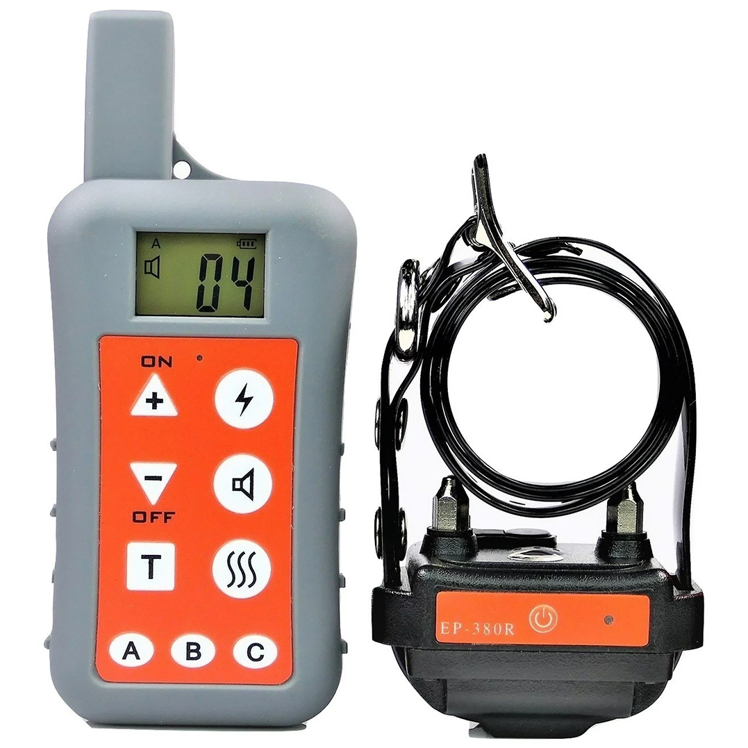 Train up to 3 dogs JANPET 1200m Range Remote trainer Waterproof Electronic Dog Training Collars for Hunting