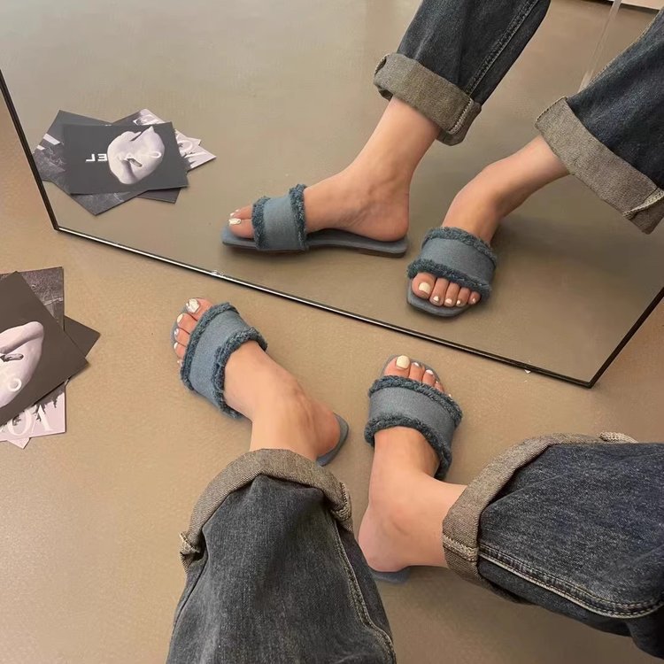 Slip-On Slippers for Women | 2024 New Fashion Non-Slip Casual Shoes 2860