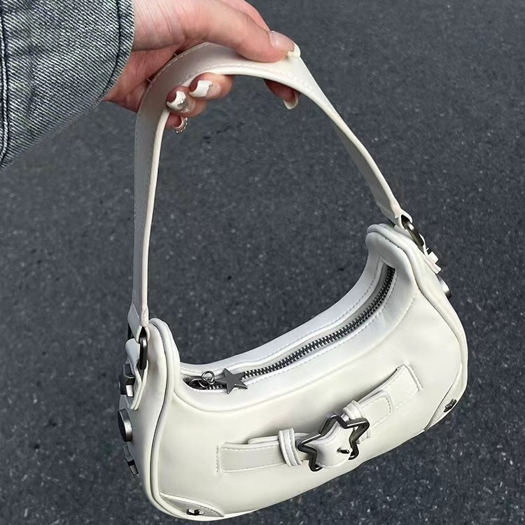 Women Bag Shoulder Bag Armpit Bag New Design Sense Large Capacity Print Star Free shipping