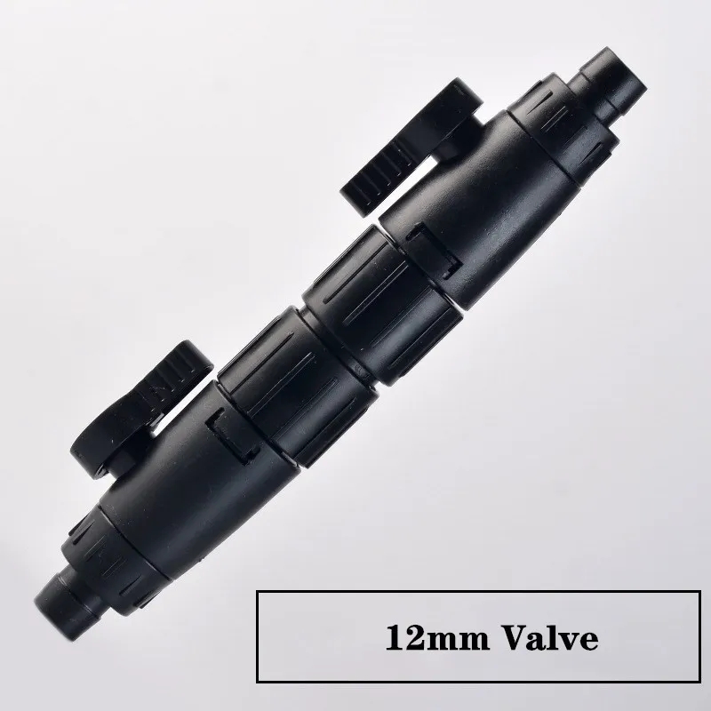 Aquarium Filter Connector for Fish Tank, Double Tap, Quick Release, Fish Tank Hose Pipe Valve, Accessories,12mm, 16mm