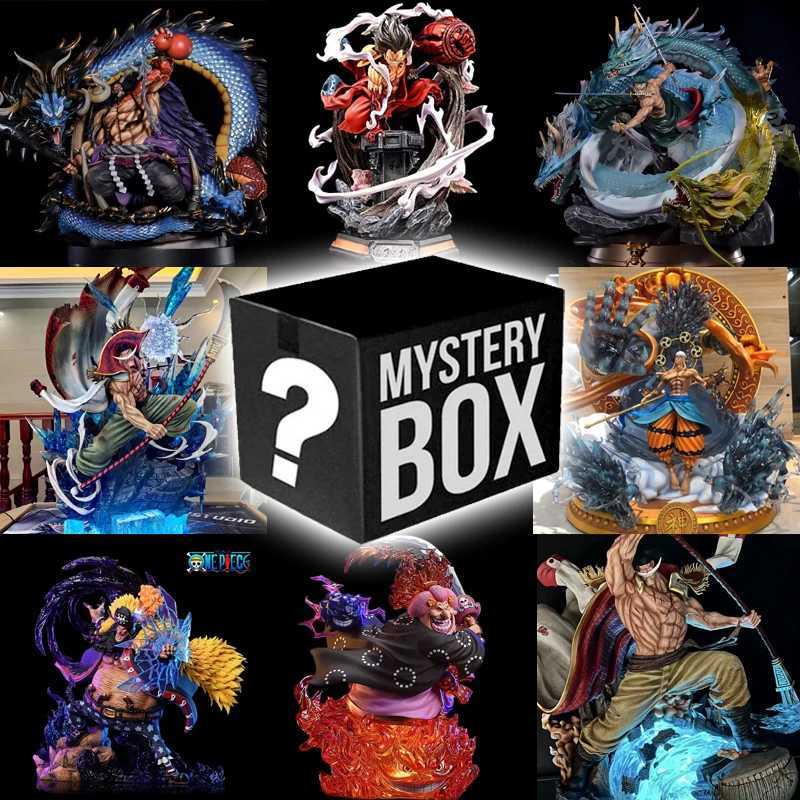 One piece digital animation digital blind mystery box handle teaching Luffy Buggy Zoro Shanzhi Nami lucky box random person surprise box W240830
