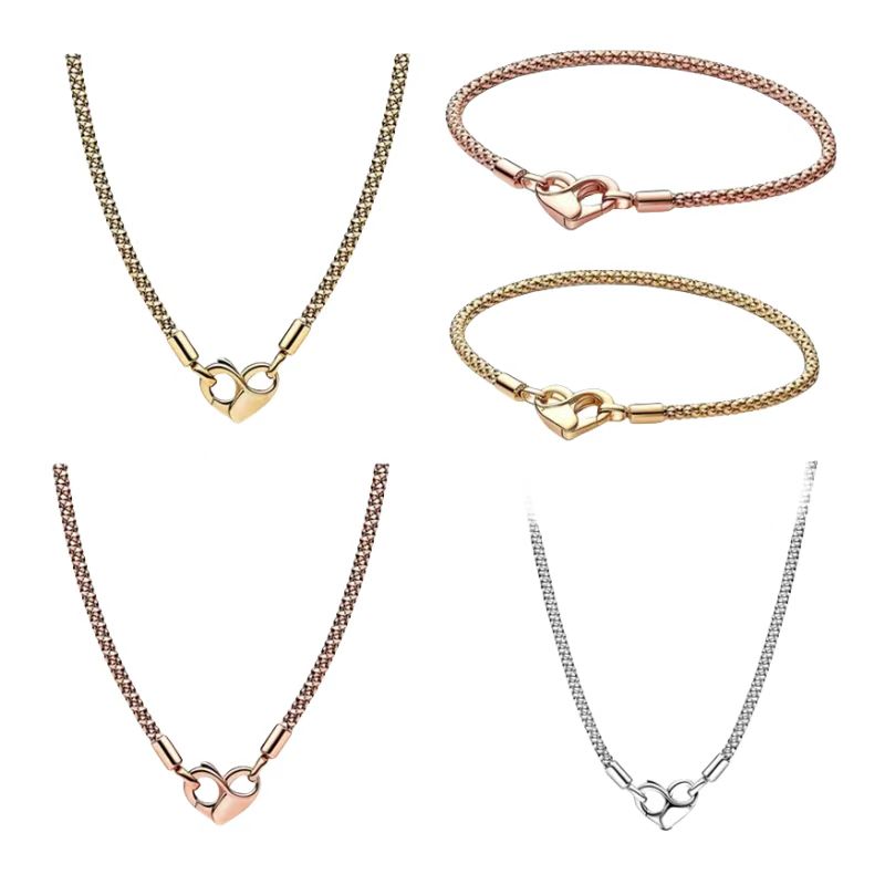 Necklace Designer bracelets necklace for women Shiny jewelry love buckle pendant bracelet necklaces fashion party Luxury gifts