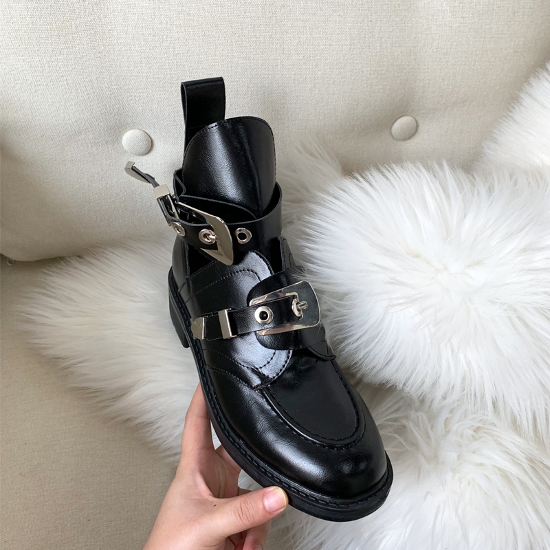 Style Platform British 2022 New Autumn Retro Wild Thick-soled Increased Motorcycle Boots Women Shoes fc7c 8e86 1ef9