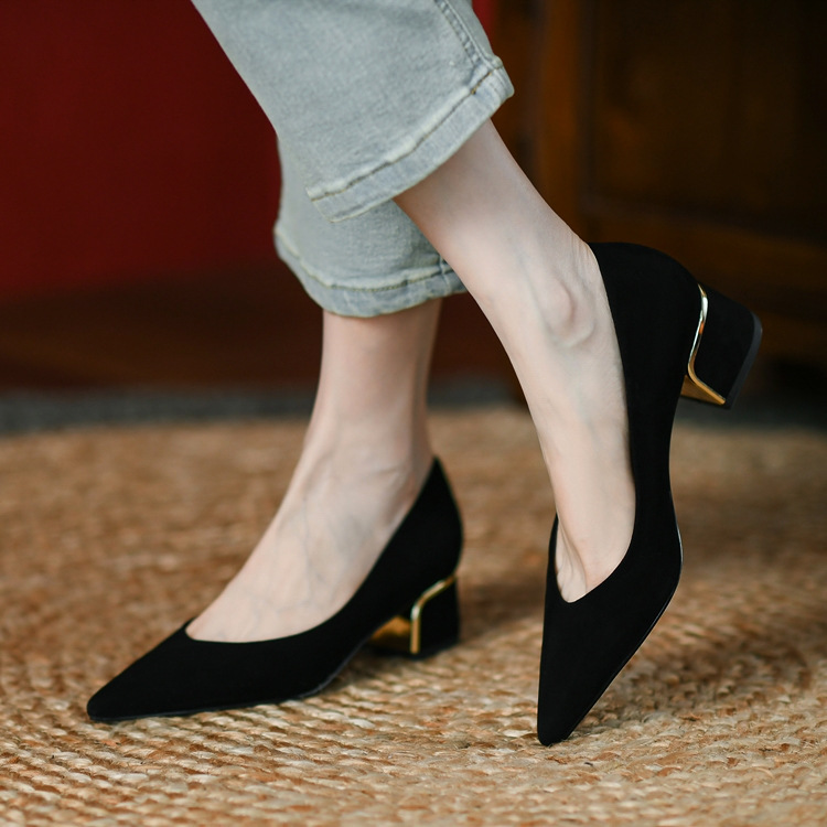 Women Shoes Fashion European American Style Design Sense Solid Color Anti Slip Free shipping