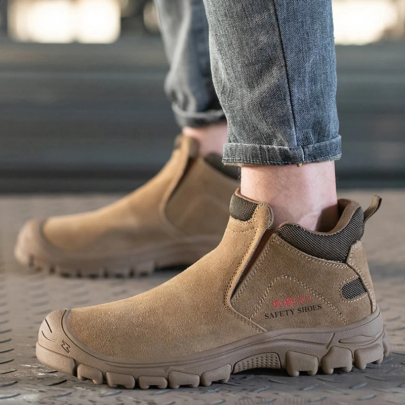 Insulation Men Work Boots Puncture-Proof Safety Shoes Steel Toe Protective Shoes Indestructible Shoes 240830