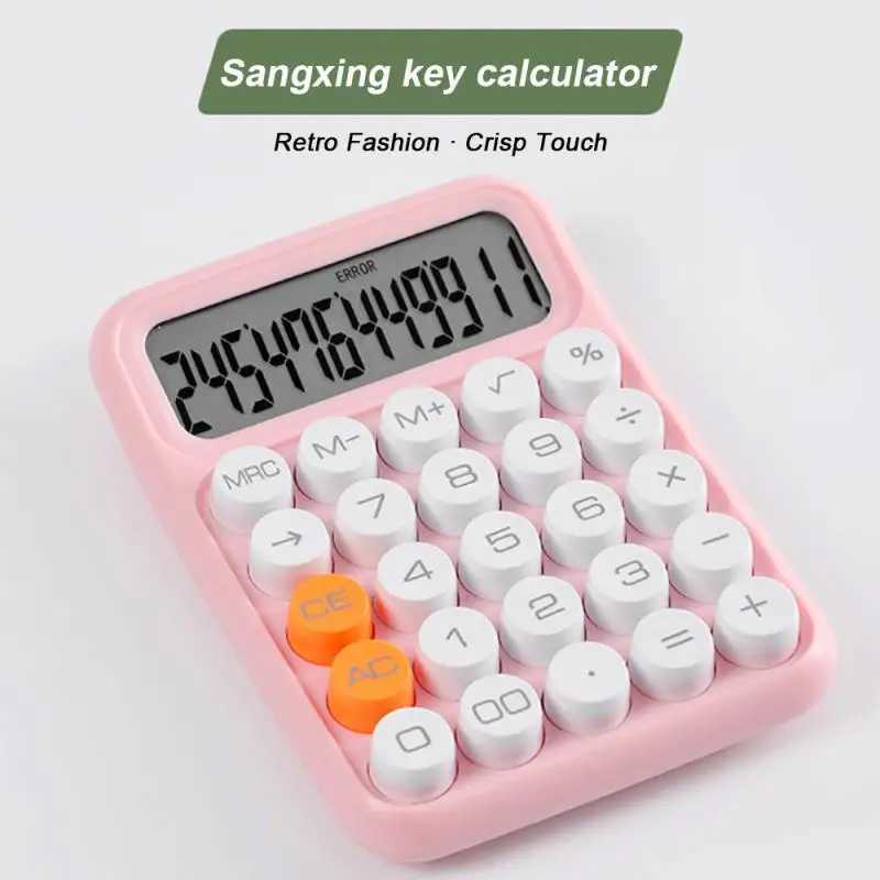 Fashionable and convenient calculator easy to use. Fashionable flexible and accurate calculator large display popular must-have for office use M240831