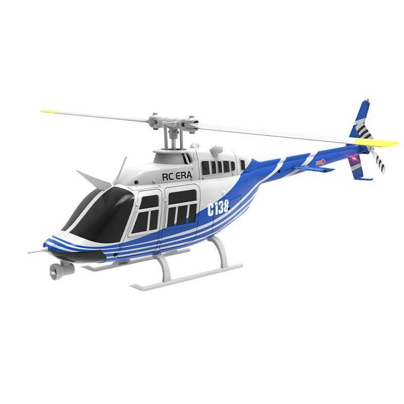 Free shipping ERA Scale C138 BELL206 gyro stabilized accessible RC helicopter for adult remote-controlled aircraft amateur outdoor toys