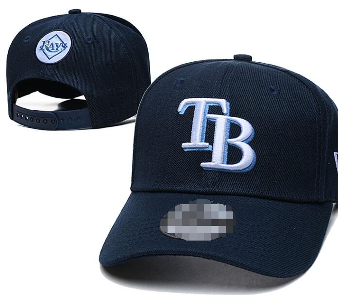2024-25 Tampa Bay''Rays'' Baseball Unisex Fashion Cotton Ball Cap Baseball Snapback for Men Women Sun Hat Bone Embroidery Spring Cap Wholesale a5