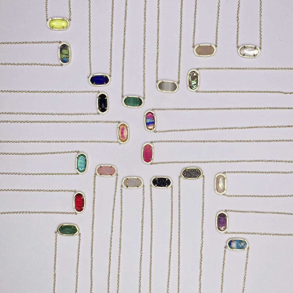 Natural crystal necklace for women, real gold electroplating, color preservation, fashionable girl, pink crystal jewelry for women, no allergies no fading