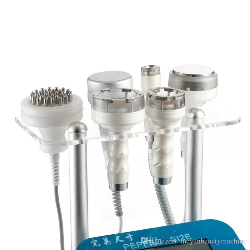 6 in 1 80K Cavitation Ultrasonic Body Slimming Machine Multi-Polar Anti-Wrinkle Rejuvenation Skin Lift Tighten 5D Carving Vacuum Liposuction Body Shap
