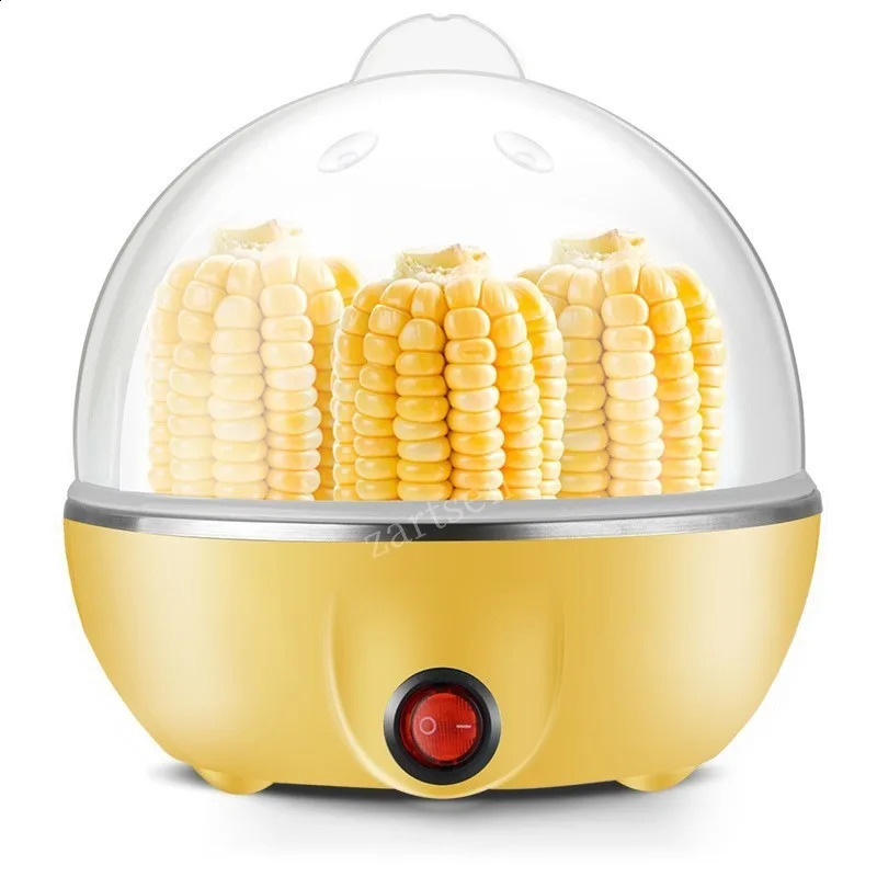 Electric Egg Boiler Double Layer Multifunctional Corn Custard Automatic Mini Steamer 14 Eggs Breakfast Cooker 240830