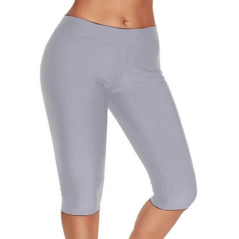 Elastic high waisted sports leg womens yoga pants for quick drying 3/4 running Trouser womens crop gym leg fitness tight fittingW250411
