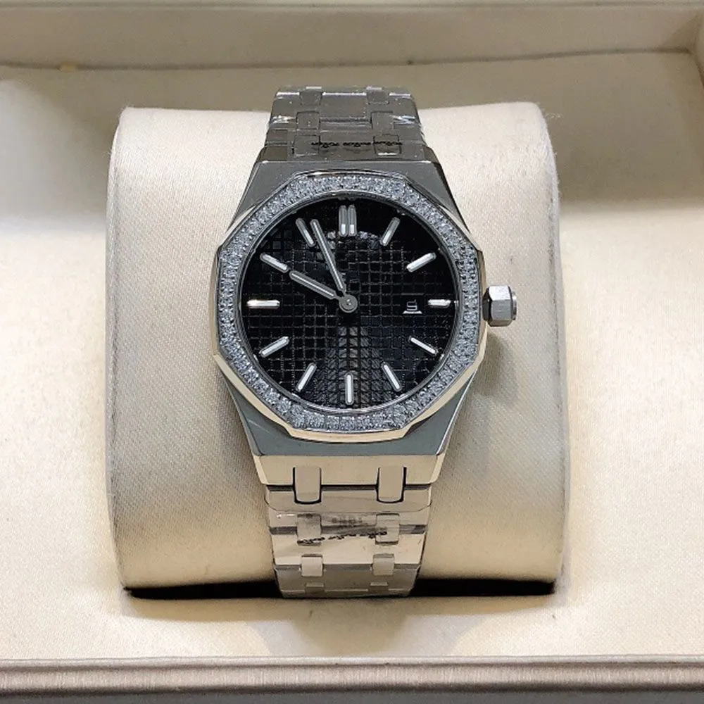 High Quality Designer Luxury Diamond Watch All stainless steel quartz movement Sapphire women's watch Fashion classic designer watch