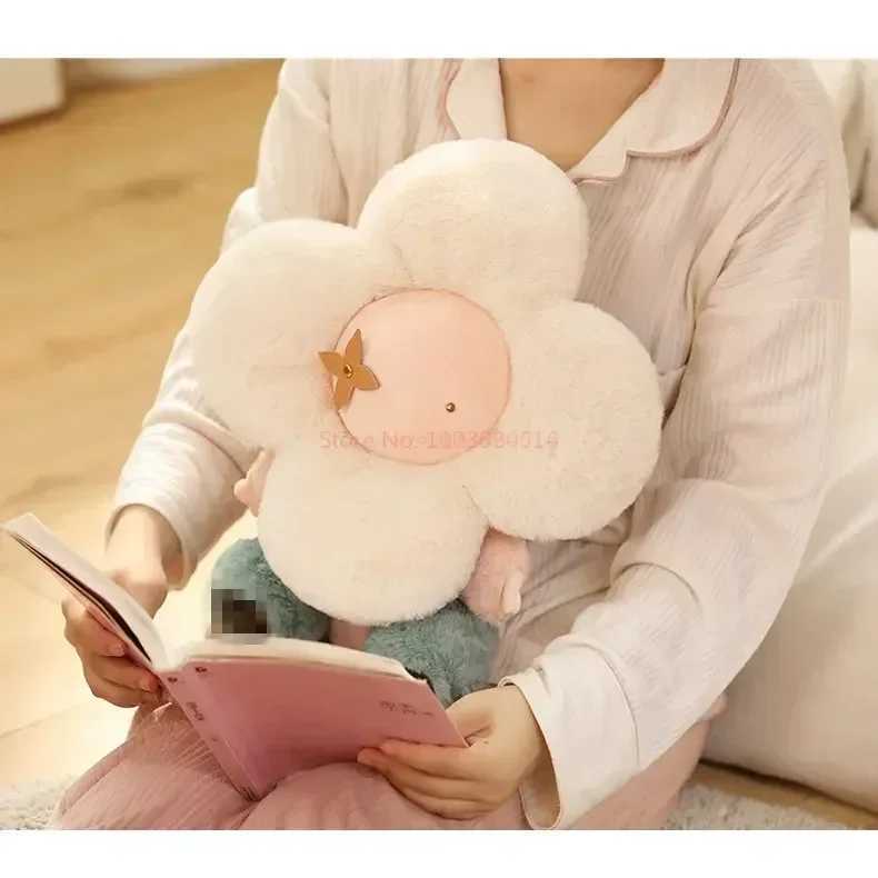 Keychains Lanyards New Sunflower Plush Doll Cute Plush Doll Pillow Christmas Gift Bag Pendant Kawaii Plush Keychain Plush Toy Birthday Gift Y2408166BS