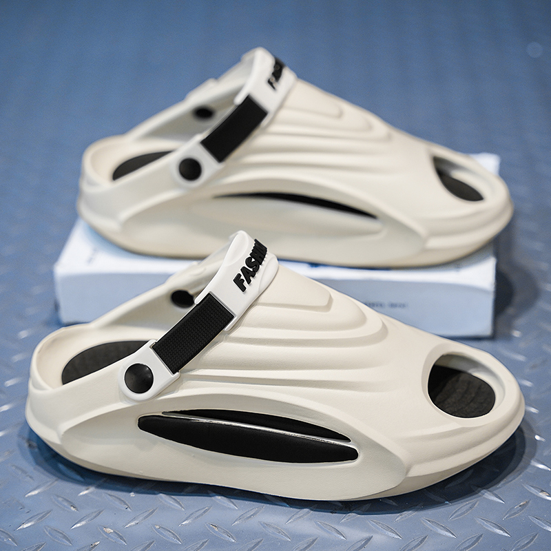 New Men's Outdoor Sandals Slippers Beach Comfortable Soft Sole Slides Clogs Casual Shoes Men Beach Sandals Big Size 46 47 48 49