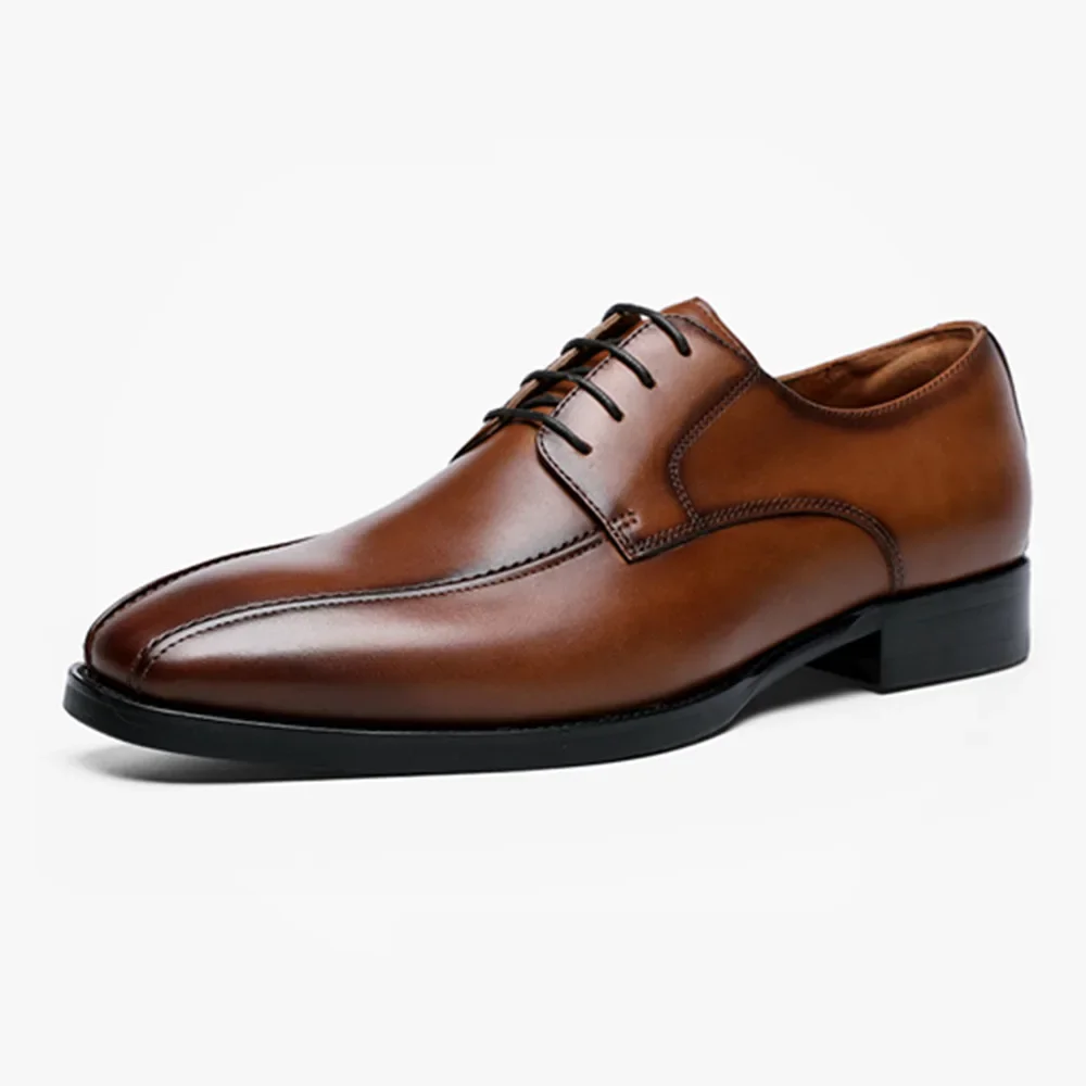 Autumn Polishing Elegant Social Shoes Business Dress Shoe Casual Flat Men Party Wedding atos2024 334a