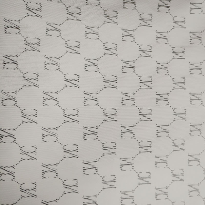 Clothing fabric Polyester salt-shrink fabric printed fabric factory direct supply