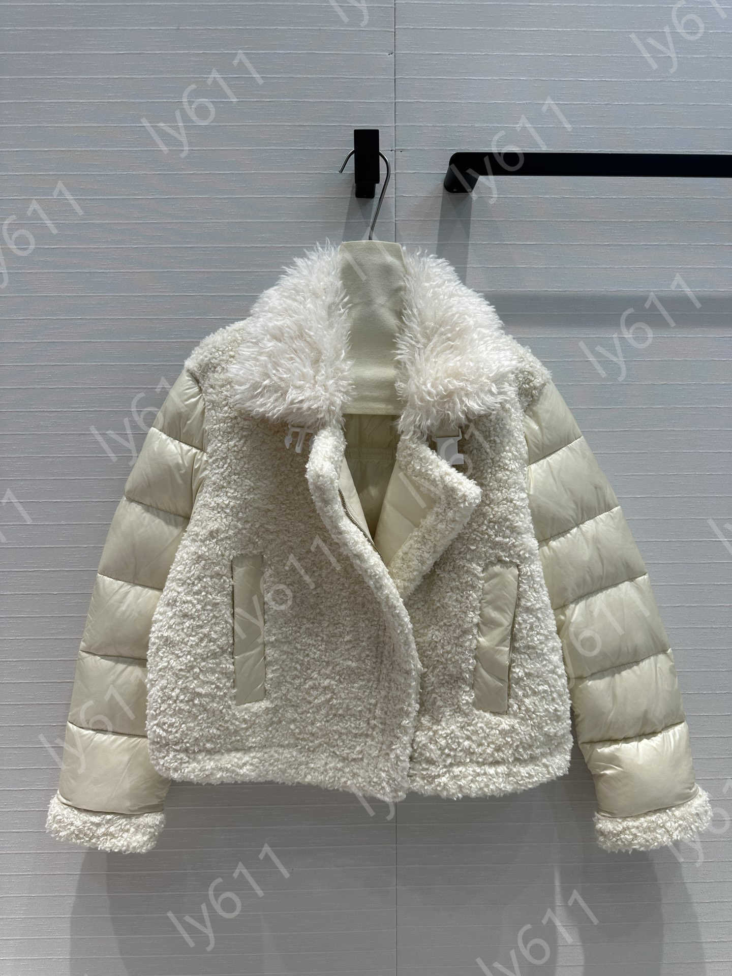 puffer jacket women winter jackets fashion Teddy Circle Wool Biker down coat Slim fit Thickened Windproof Downproof outdoor warm coats designer women clothes