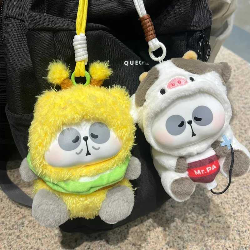 Mr. PA Animal Limited Company Series Blind Box Cartoon Character Plush Doll Kawaii Panda Doll Supries Bag Childrens Toy Gift W240830