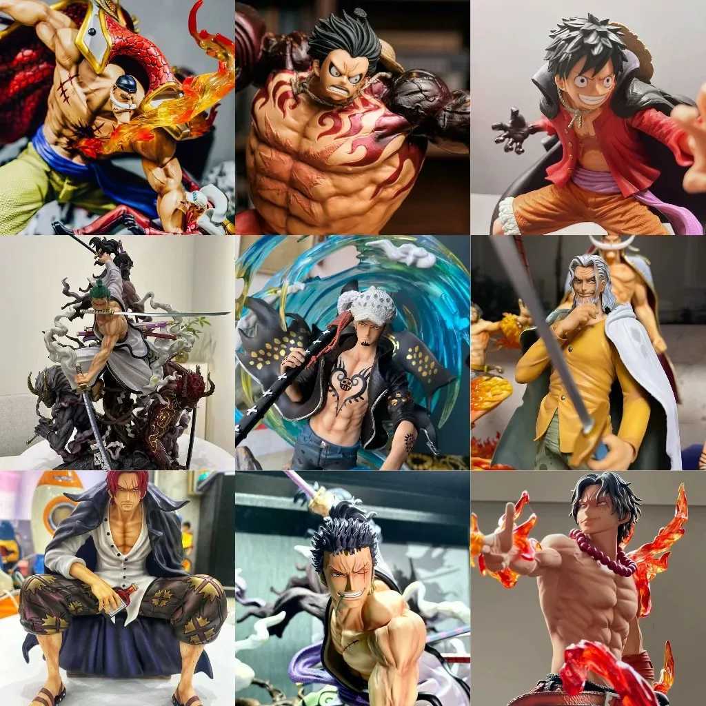 One piece digital animation digital blind mystery box handle teaching Luffy Buggy Zoro Shanzhi Nami lucky box random person surprise box W240830