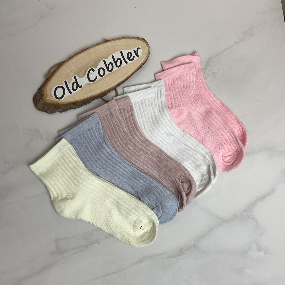 OC-Maryya 60001 Medium Length Athletic Women's Seasonal Thin Cotton Socks Sports Colored Fashionable Young Students on Campus