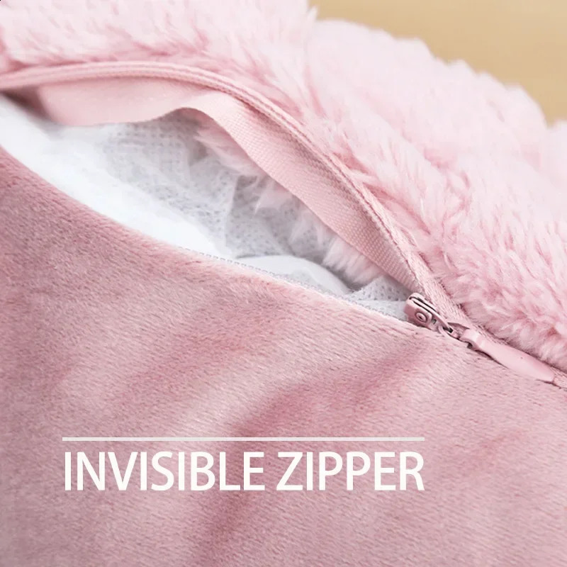 Red Pineapple Grid Turtle Pattern 3D Soft Plush Throw PillowcaseCushion Cover for Living Room Sofa Bedroom Home Room Decor 45CM 240830