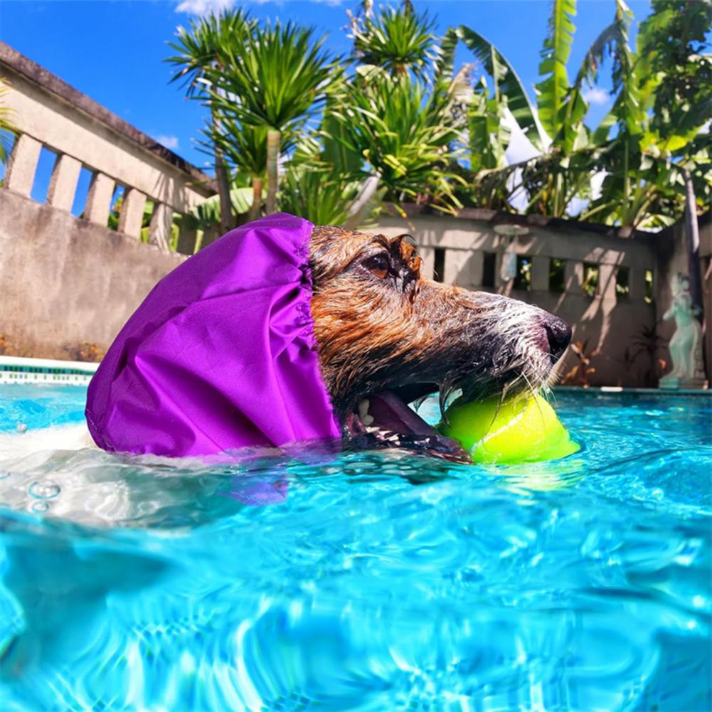 Pet Bath Cap Waterproof Adjustable Buckle Dog Ear Dog Shower Hat Prevents Water Intrusion Dog Ear Covers For Bathing