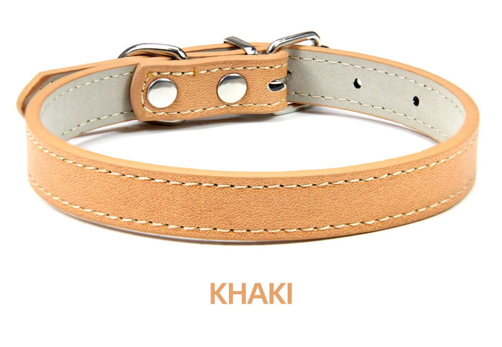 halloween pet Elegant Pet Collars Made from High-Quality PU Leather Available in Various Sizes