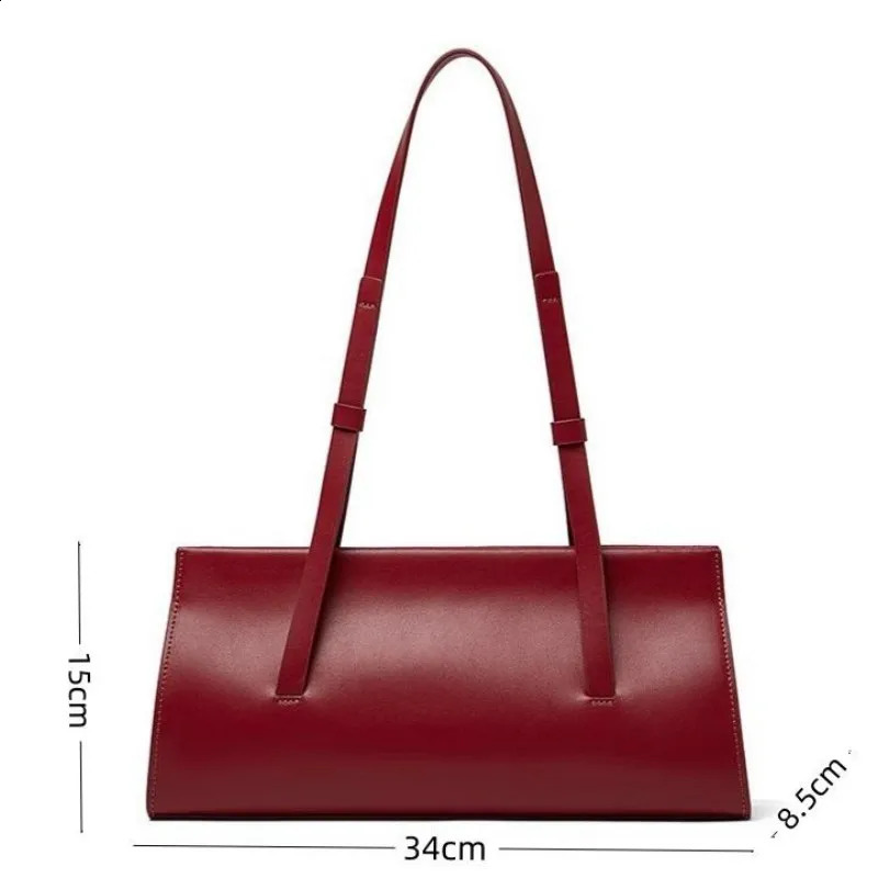 2025 NEW Jamhoo simple stylish soft leather handbag and homeless shoulder with large square for womens shopping bag 240830