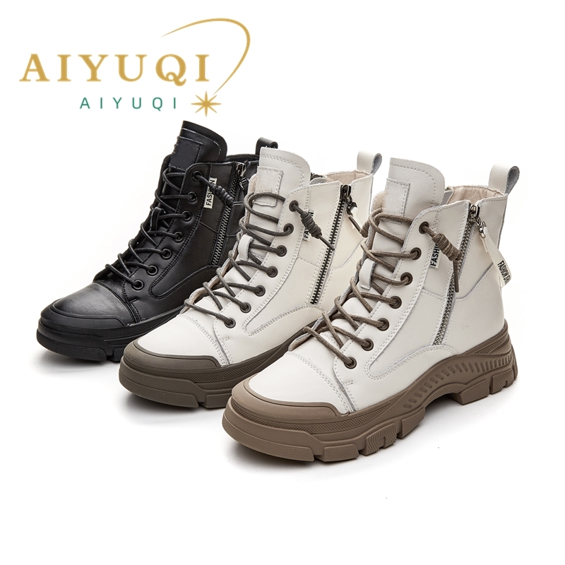 Women's Sneakers Boots 2024 New Casual Women's Ankle Boots Round Toe Non-slip Flat Women's Booties