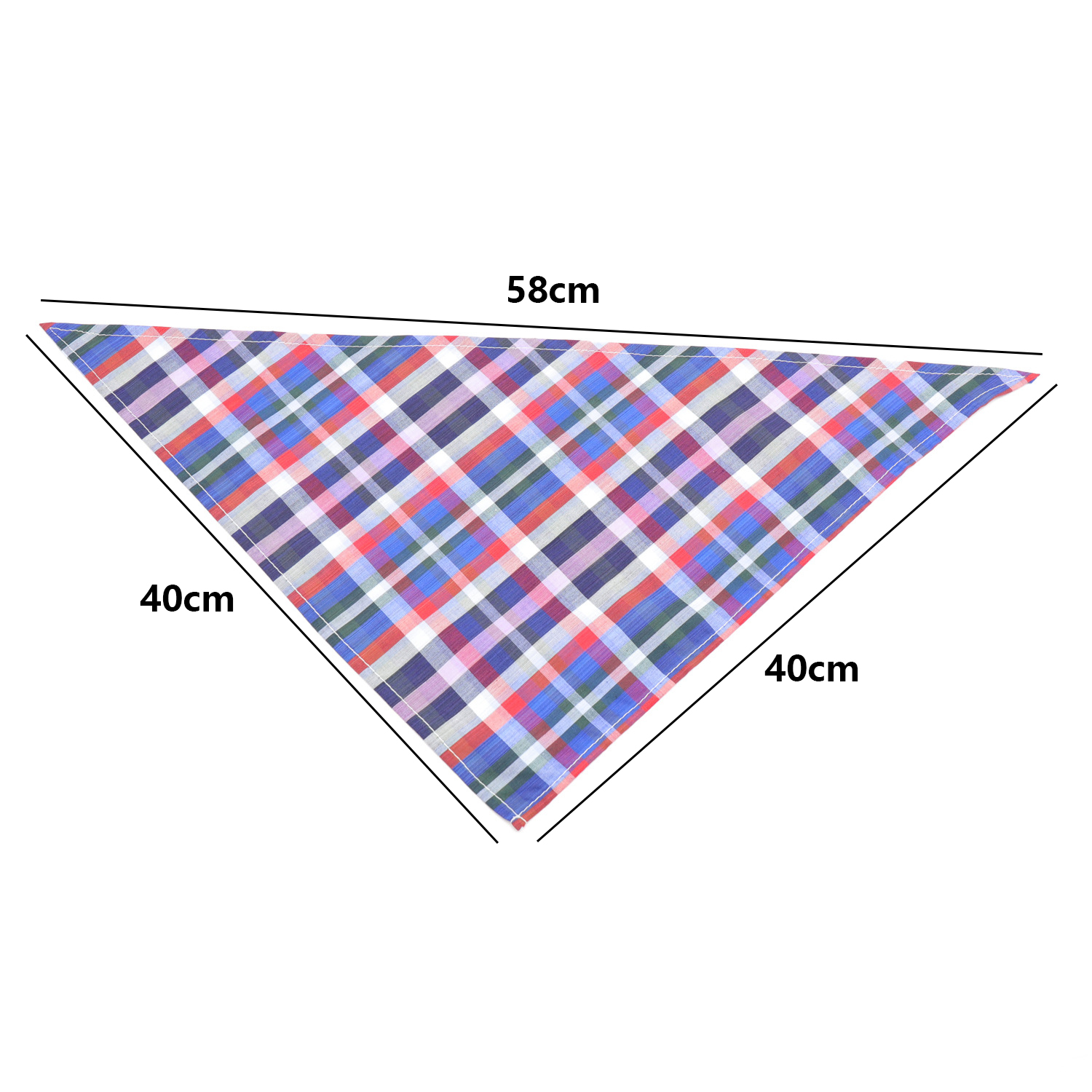 30/50pcs Plaid Bandana Lot Small Large Things And Bows For Dogs Pet Products Washable Bulk Dog Bandanas