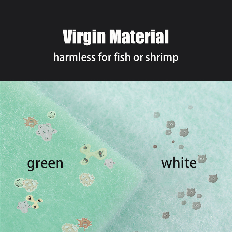 3cm Fish Tank Filter Cotton High-density Filter Material Water Purification Bacteria Biochemical Sponge Aquarium Accessories