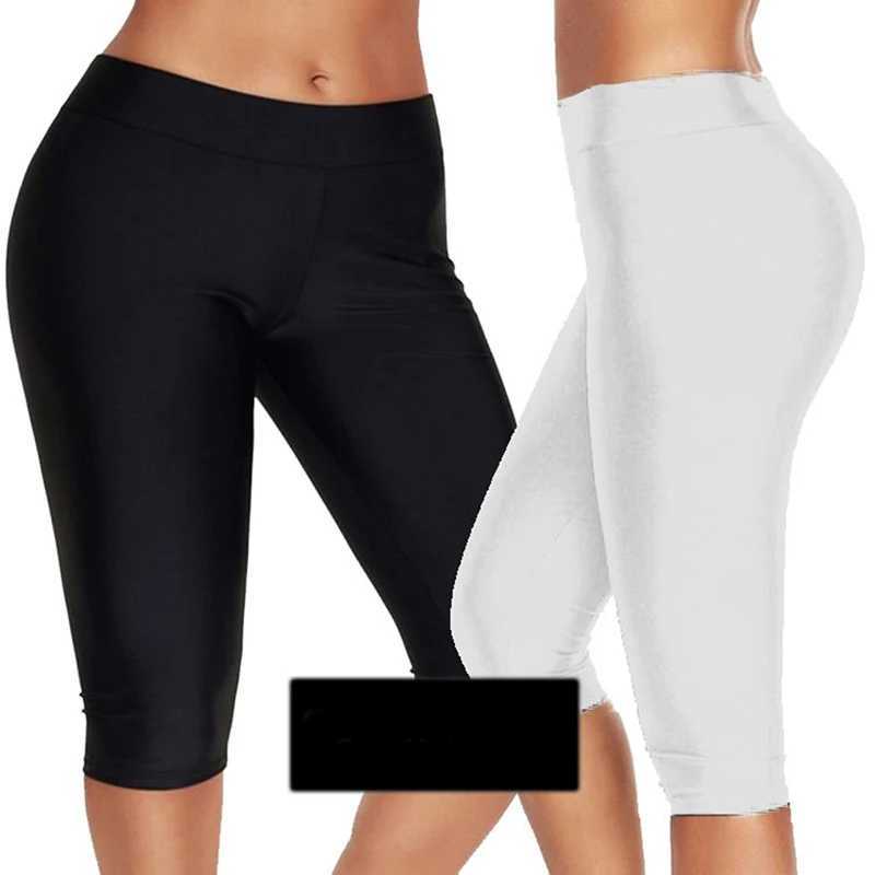 Elastic high waisted sports leg womens yoga pants for quick drying 3/4 running Trouser womens crop gym leg fitness tight fittingW250411