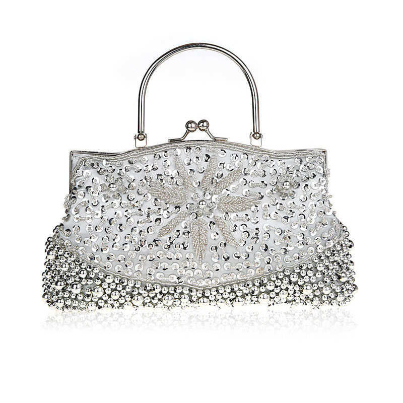 CMM Evening Bags Beaded Bag Bright Piece Handmade Tote Bag Elegant and Practical Shoulder Bag Womens Clutch 240831