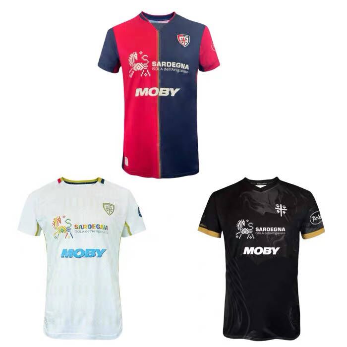2024 2025 Cagliari Soccer Jerseys PAVOLETTI PRATI LAPADULA VIOLA SHOMURODOV JANKTO LUVUMBO ADOPO OBERT MAKOUMBOU PICCOLI LUPERTO 24 25 football men and kids shirts