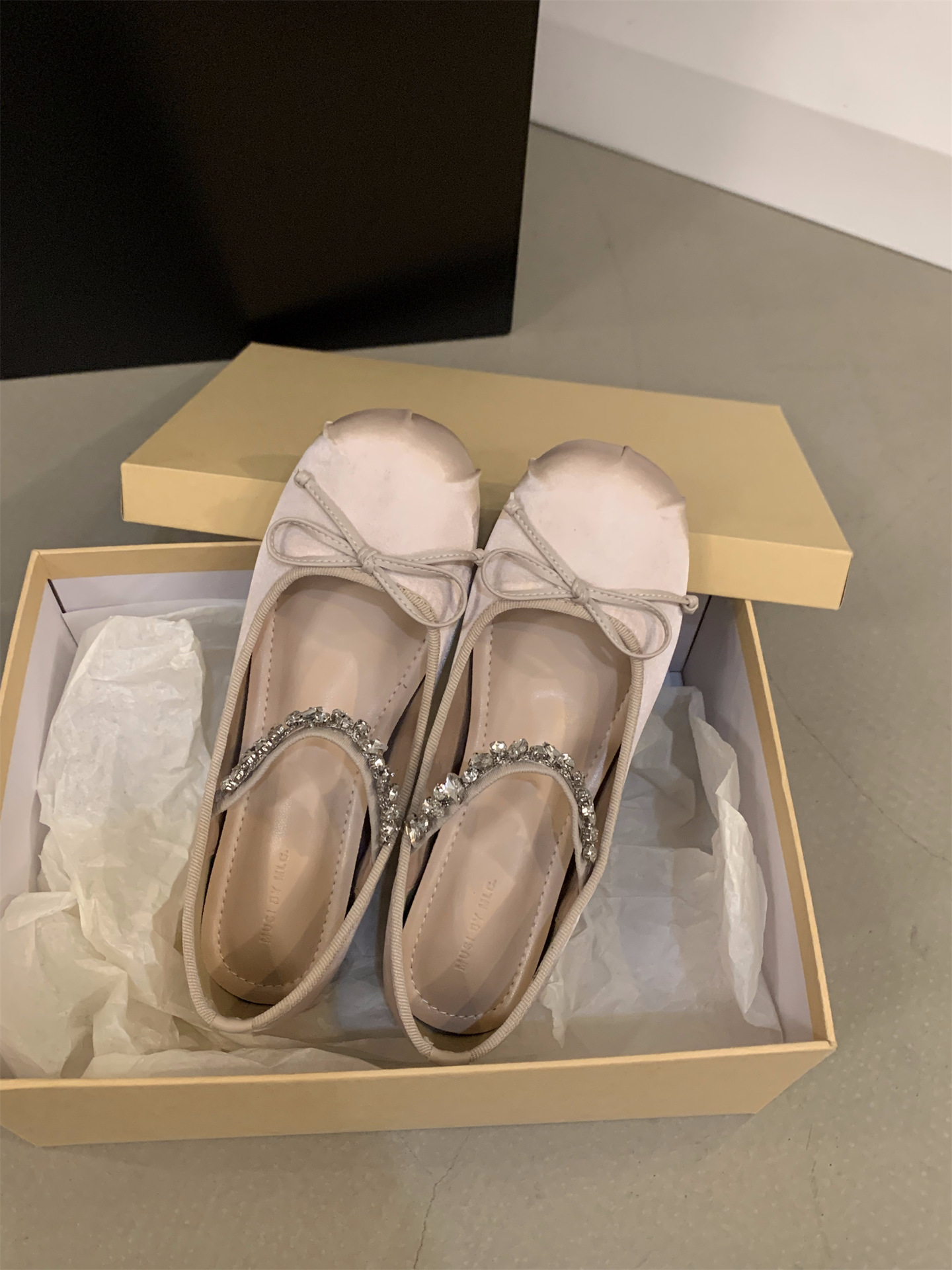 Women's French Spring and Autumn Mary Jane Gentle Ballet Single Shoes