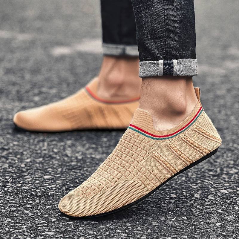 YRZL Men Soft Driving Moccasins High Quality Flats Male Walking Breathable Mesh Casual Loafers Summer Mens Shoes 4 f2a3f