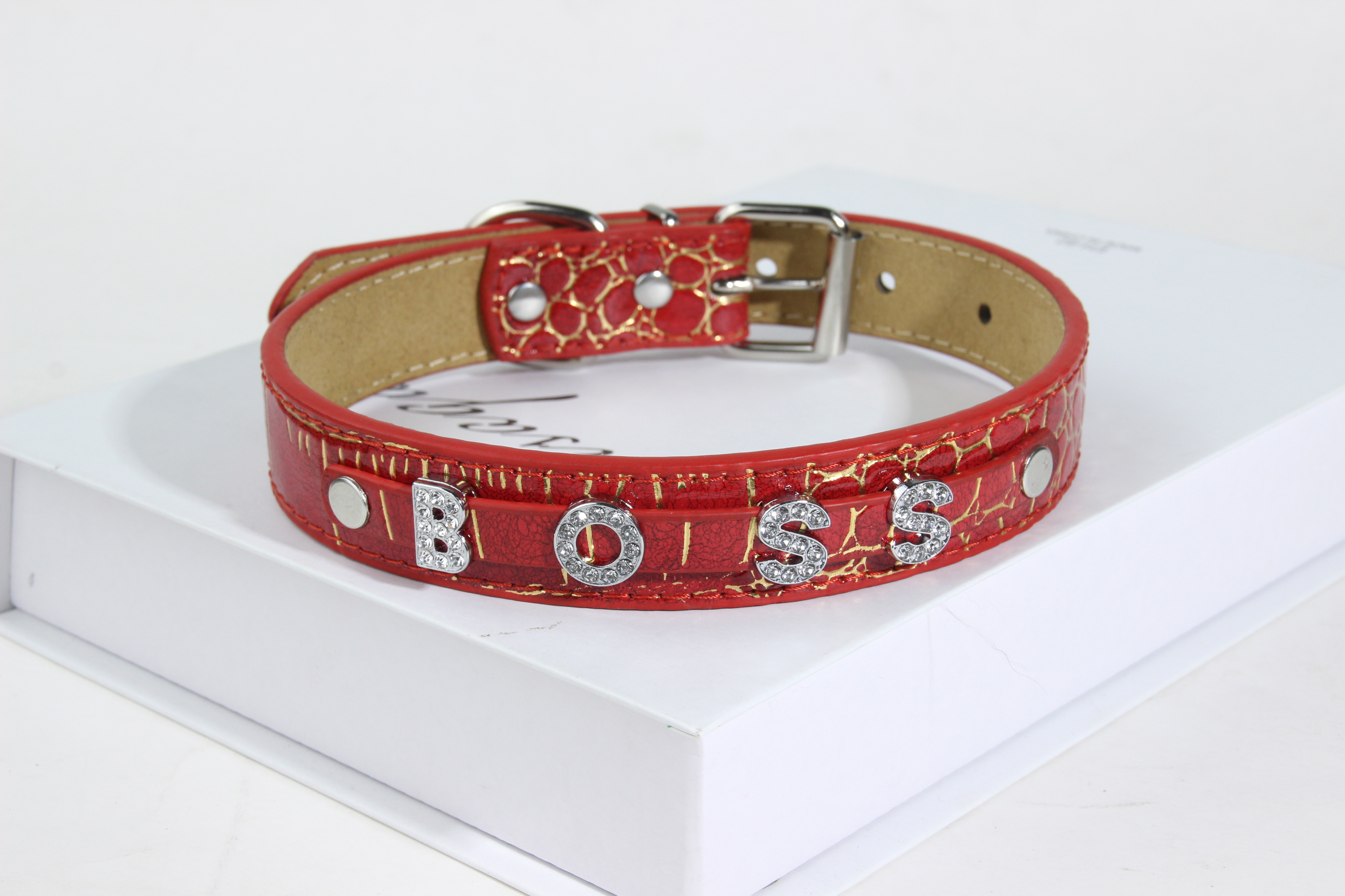 halloween 2024 Pet collar accessories Pet cat collar PU leather collar small and medium-sized dog collar wholesale