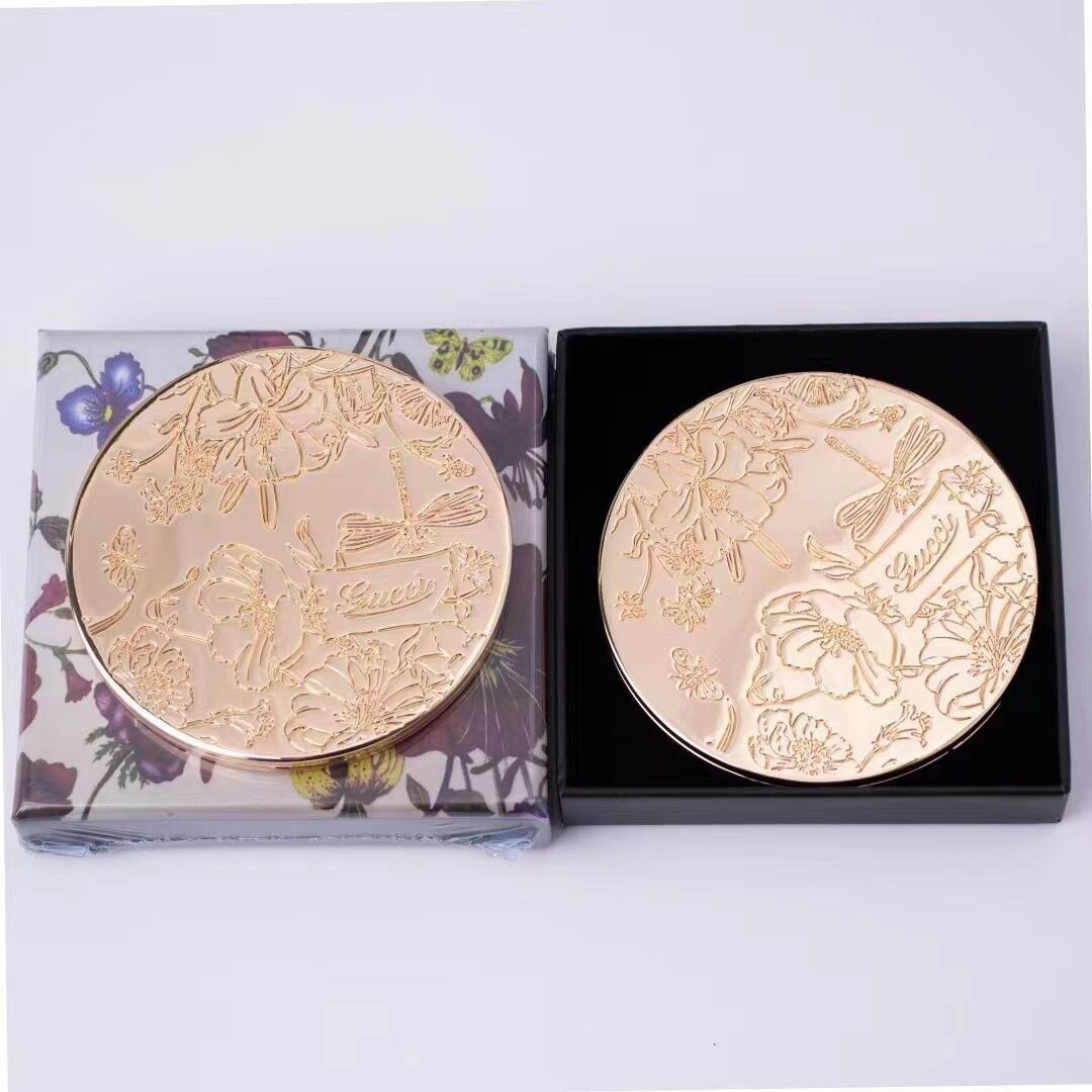 Mirrors Compact Mirrors Top Quality New Gold Travel Makeup Compact Stainless Steel Metal Pocket Vanity 2 Sided Women Portable Folding Mirror Gift CL25