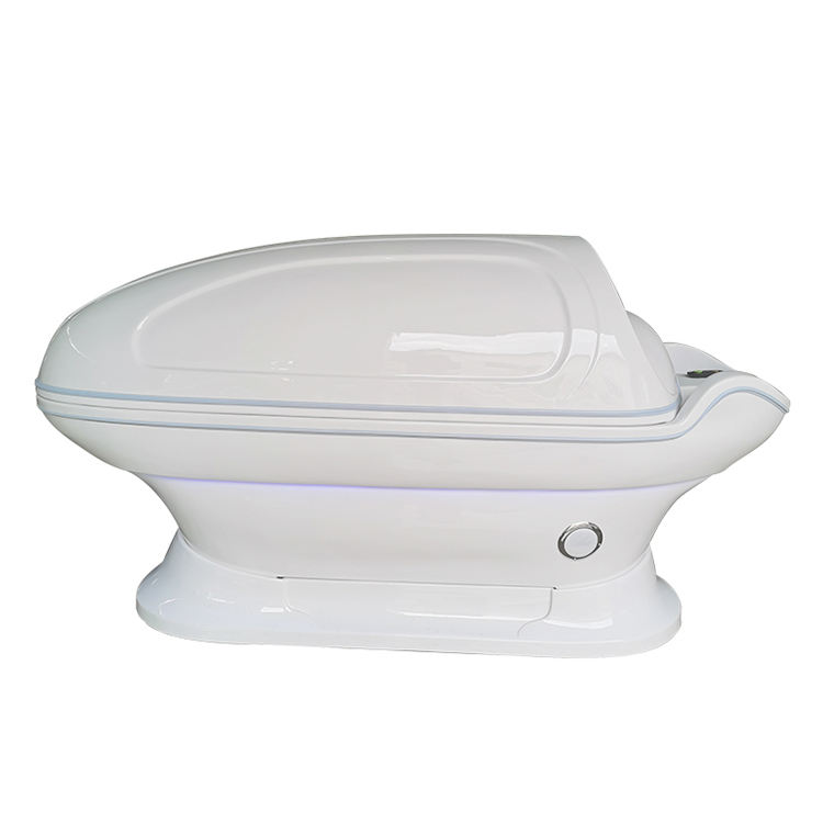 Latest Design Spa Capsule Slimming Machine Led Light Spa Capsule Vibration Massage Device Ozone Graphene Heating Far Infrared Dry Sauna