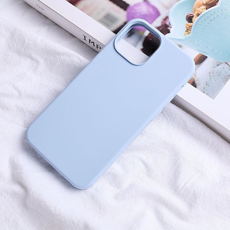 Silicone Phone Cases for iPhone 15 Pro max Skin Friendly Phone Cover for iPhone 14 Plus 13 12 Pro