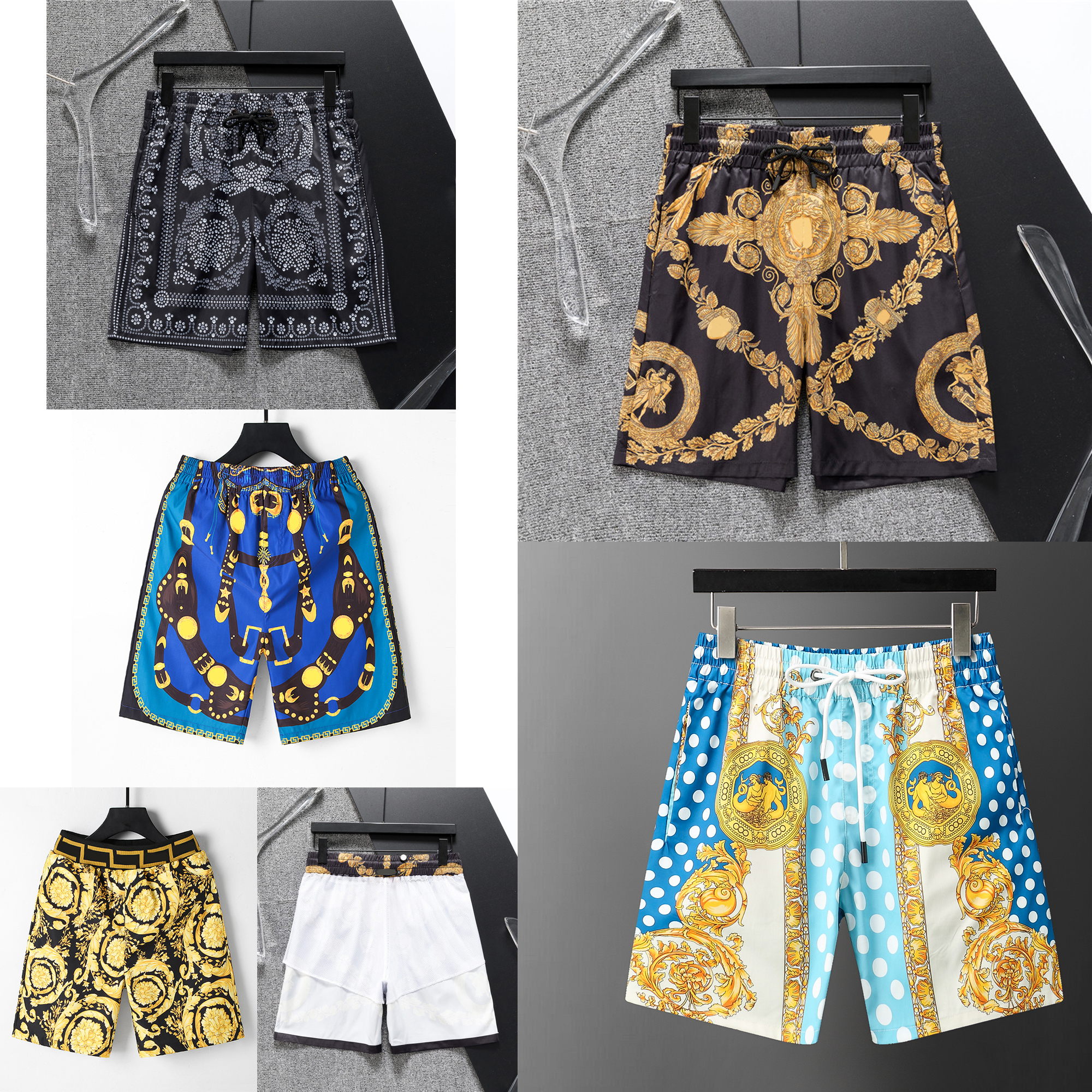 Mens Shorts Summer Fashion Designers shorts men Quick Drying SwimWear Letter Casual Beach Pants Men Women Swim Shorts Asian size M-3XL