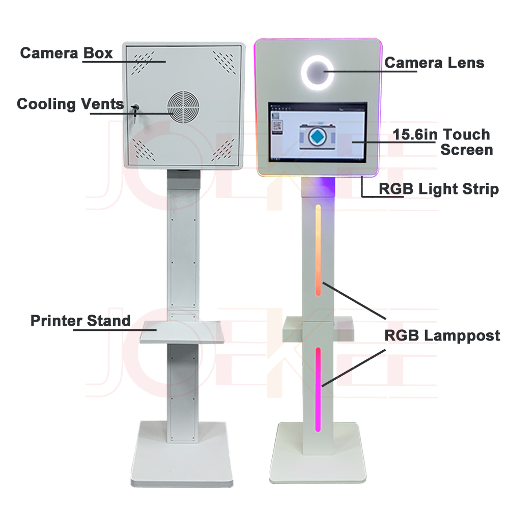 NEW 15.6 inch LCD Touch Screen Shell Mirror PhotoBooth Camera Selfie DSLR Photo Booth Machine for Partys Events Weddings